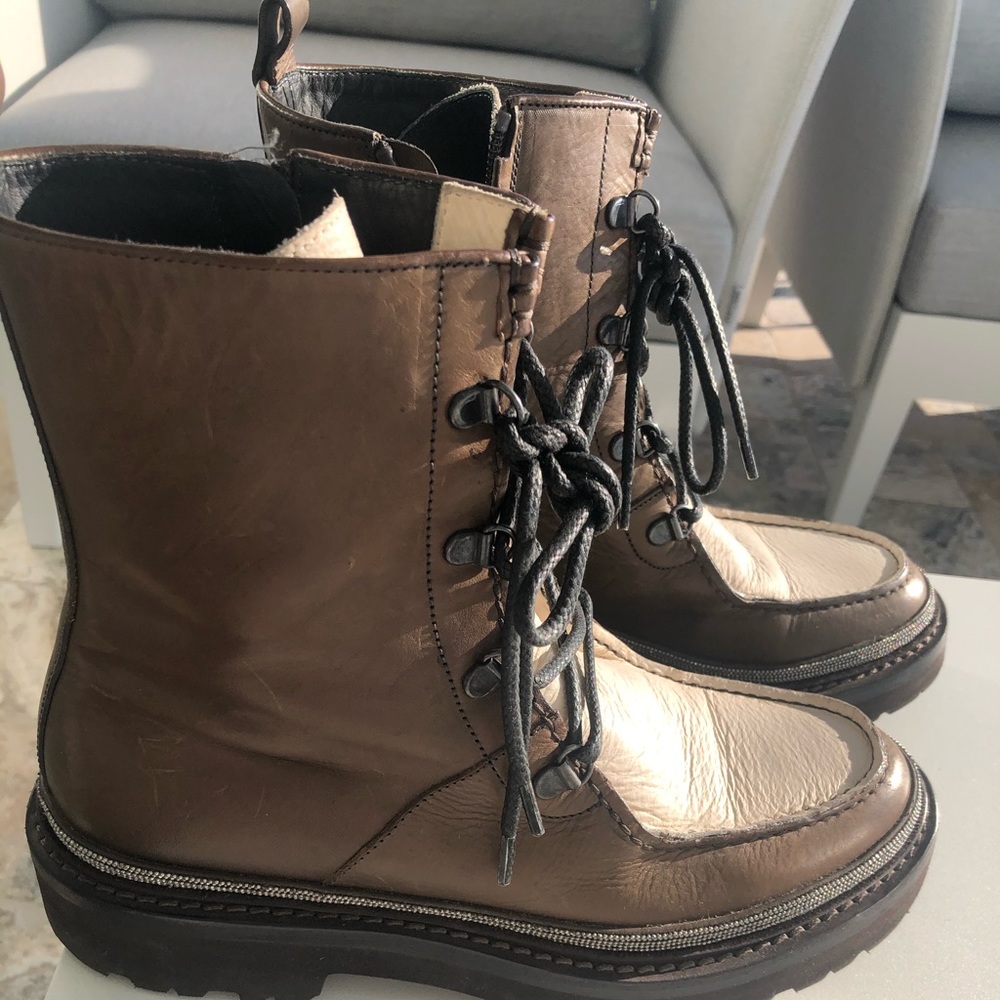 Brunello cucinelli boots 🥾 size 381/2 - Picture 6 of 7